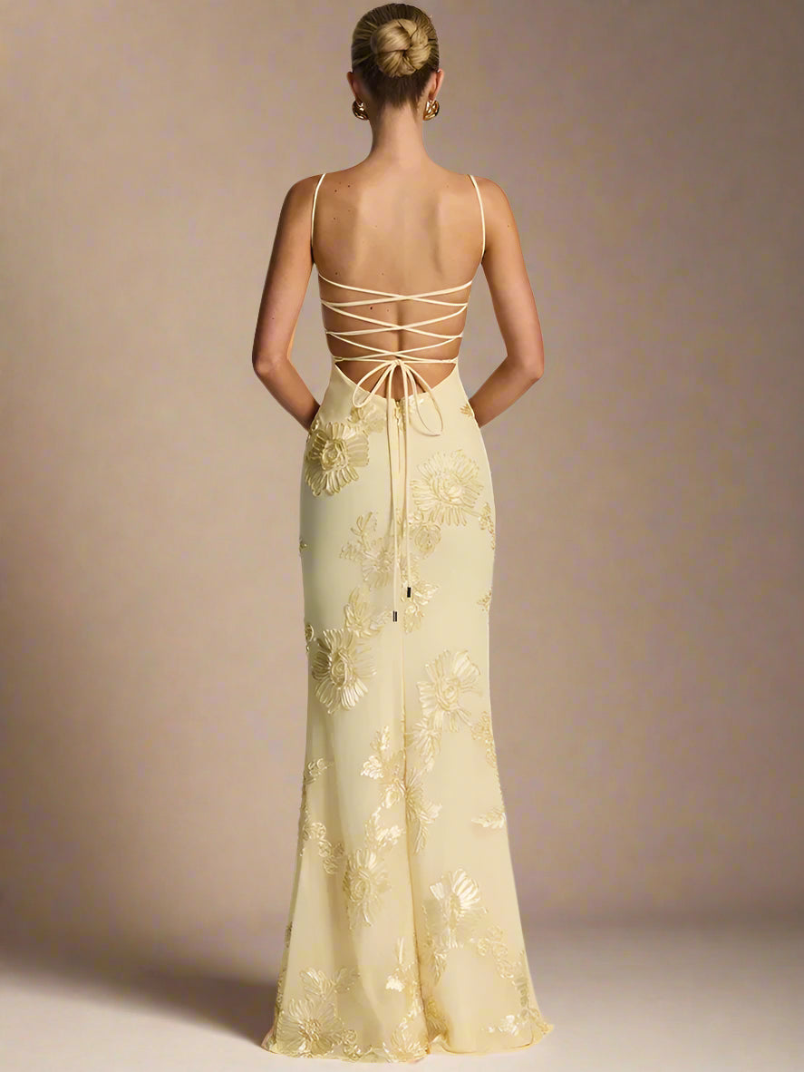Velora Print Maxi Dress