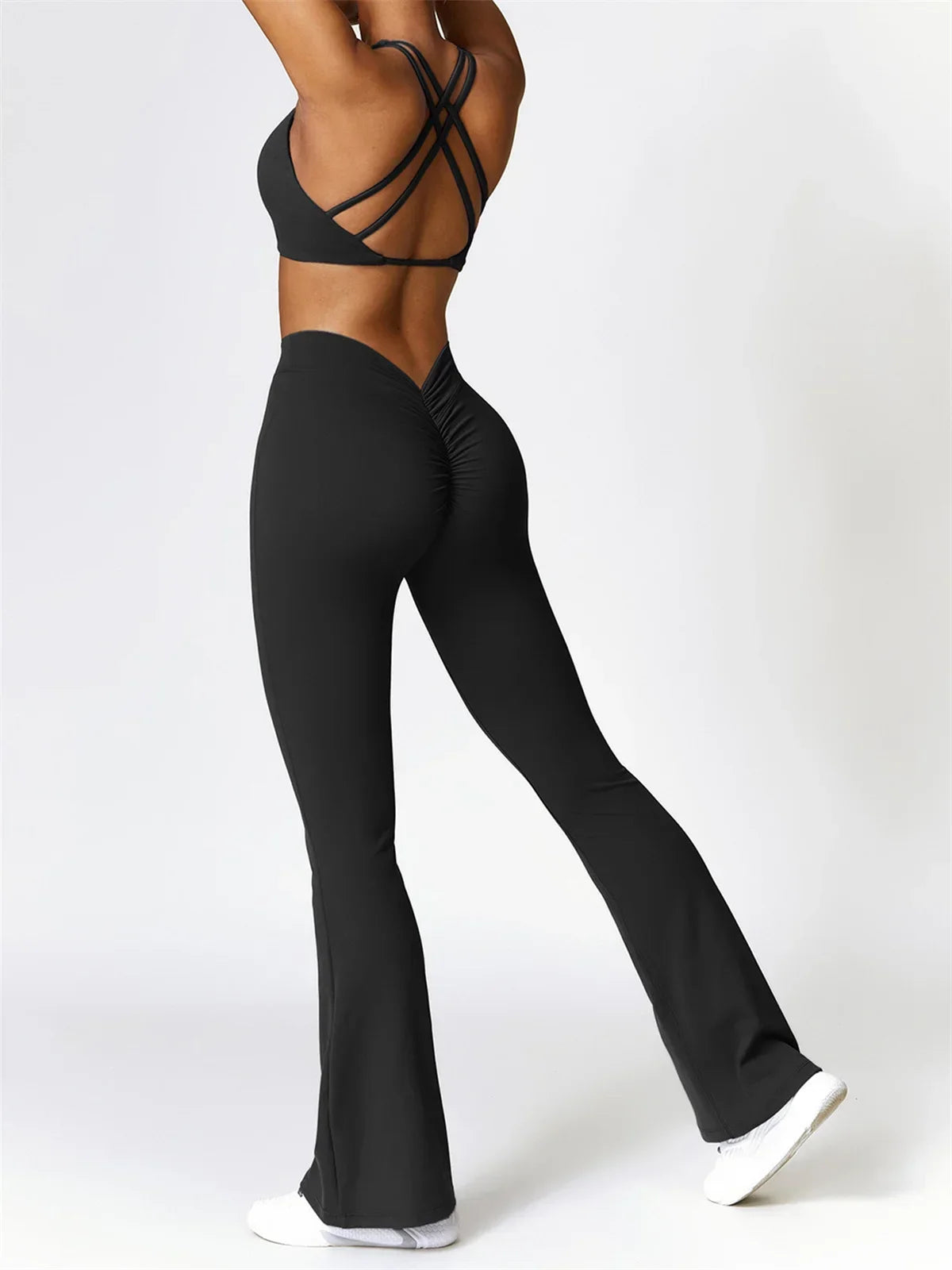Flared Yoga Set- Lux