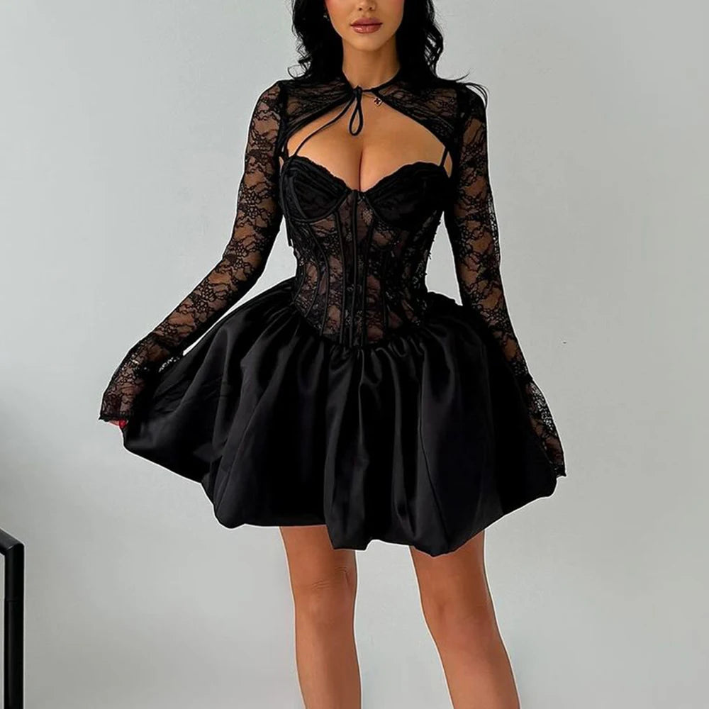 Liora Lace Pleat