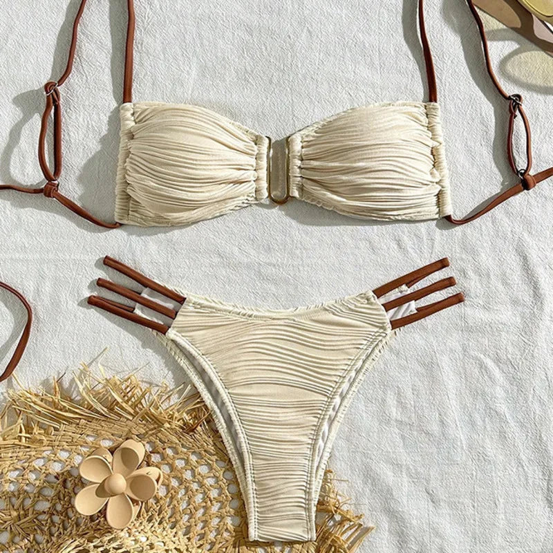 GlowTide Bikini Set