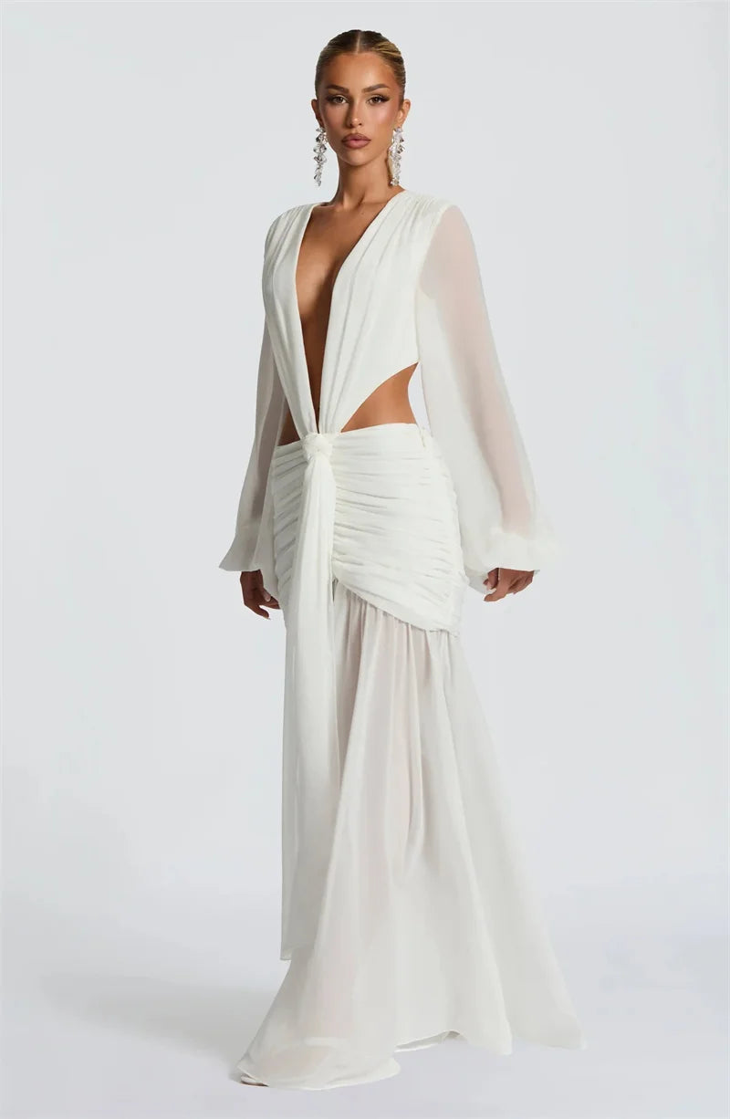Valora Ruched Maxi
