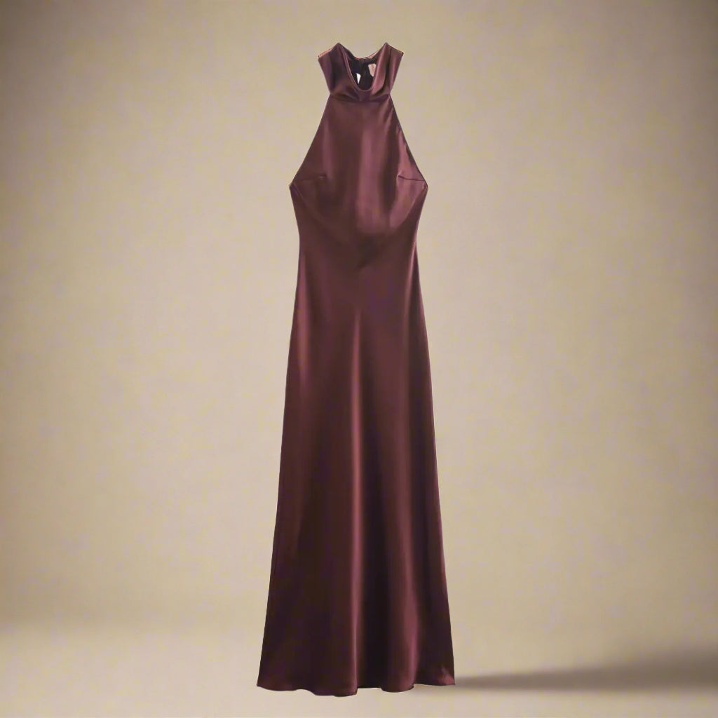 Eclipse Halter Gown