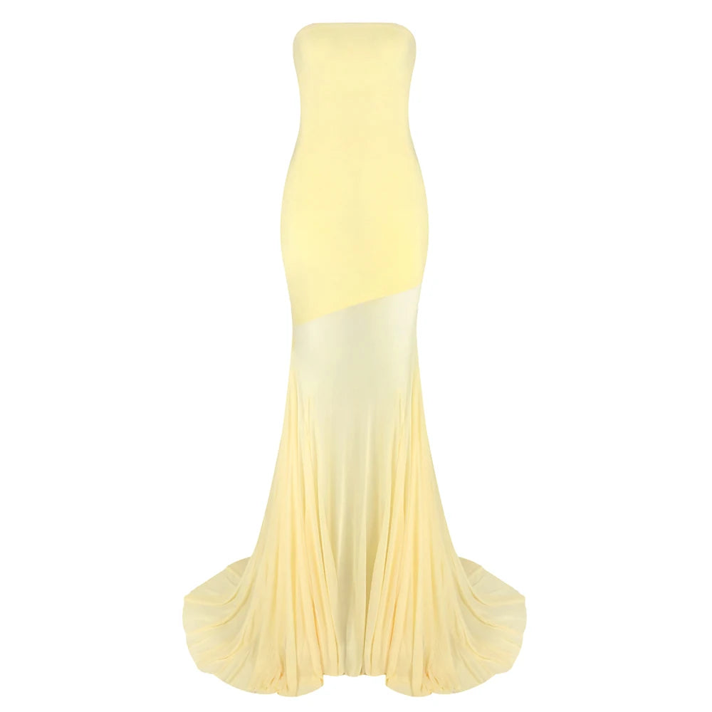 Solara Mesh Mermaid Gown