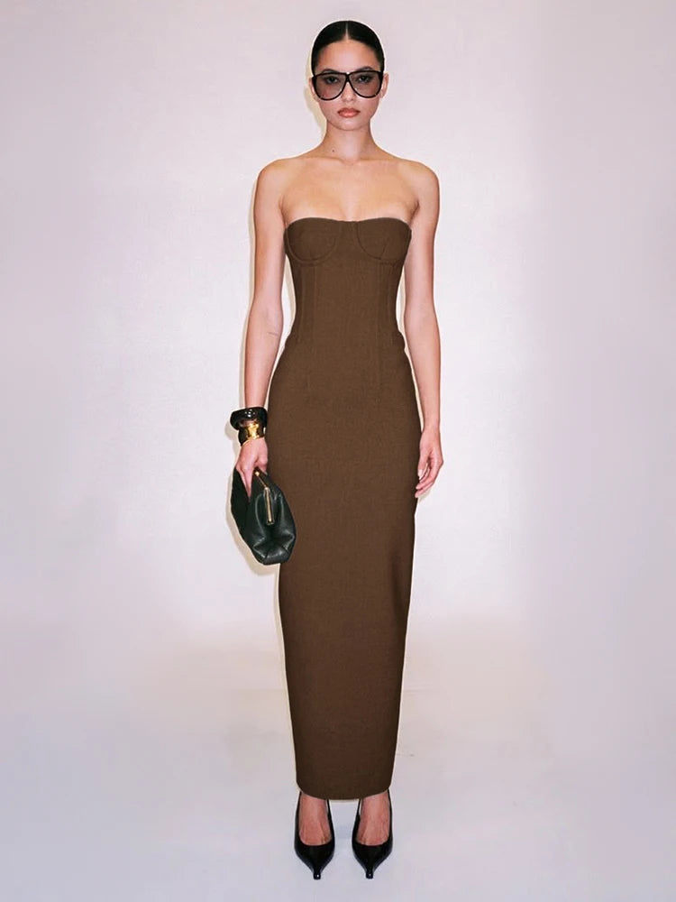 Cavora Strapless Gown
