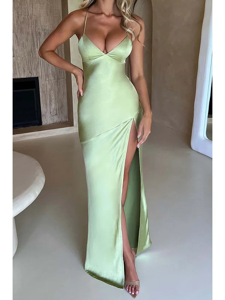 Nova Satin Dress