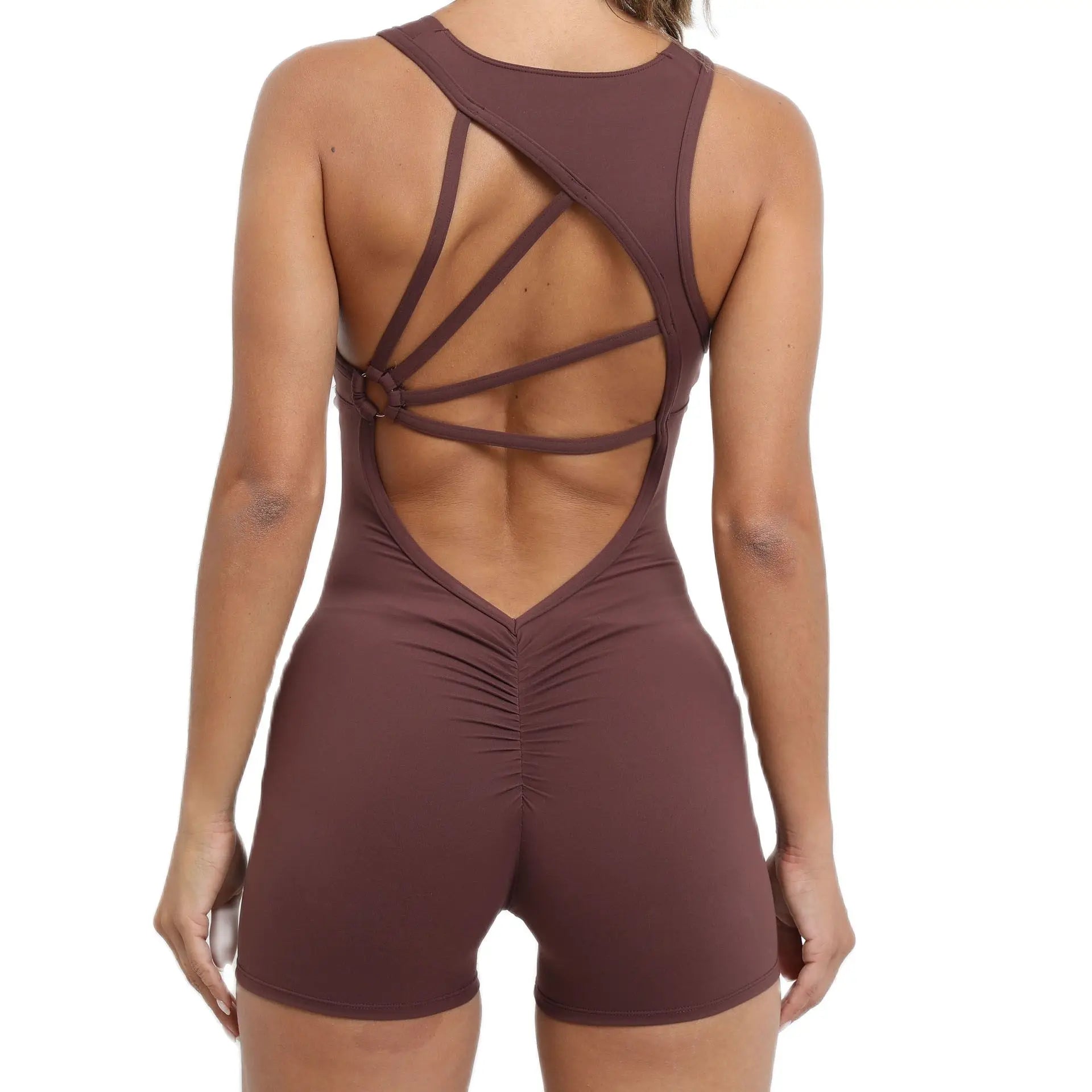 Cool Short Yoga Romper- Elle