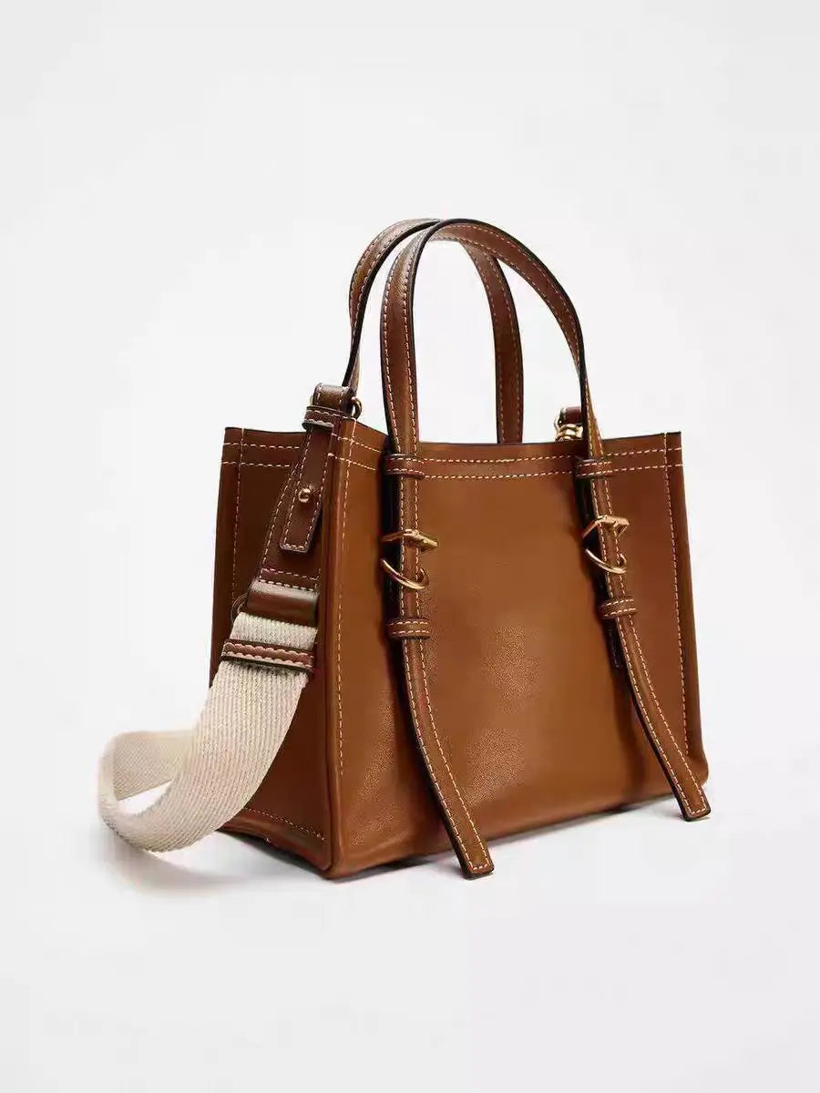 Casual canvas tote bag- Eliza