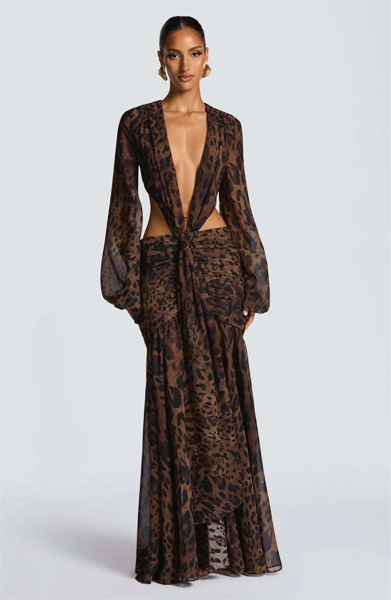 Valora Ruched Maxi