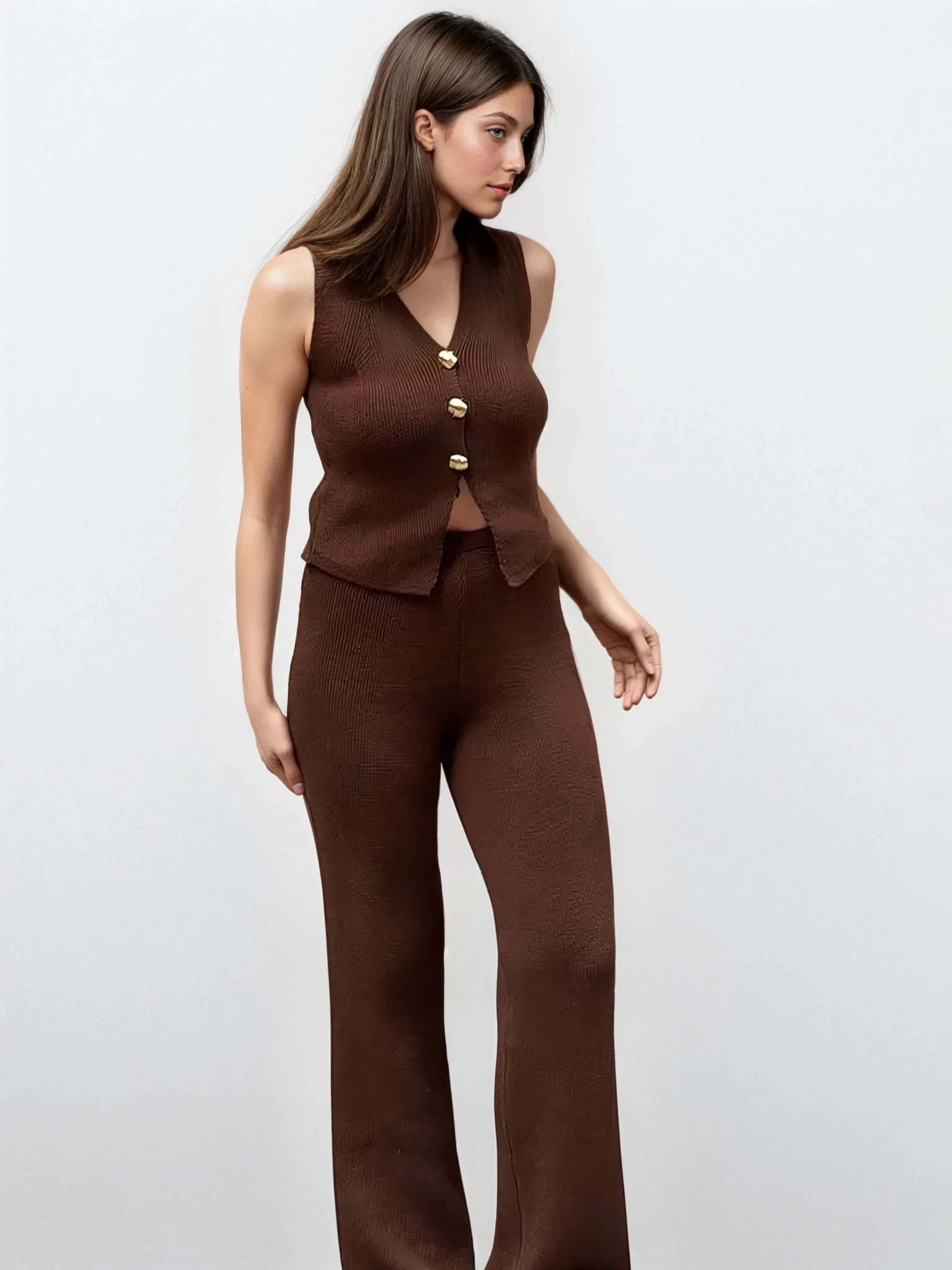Solenne Knit Button Set