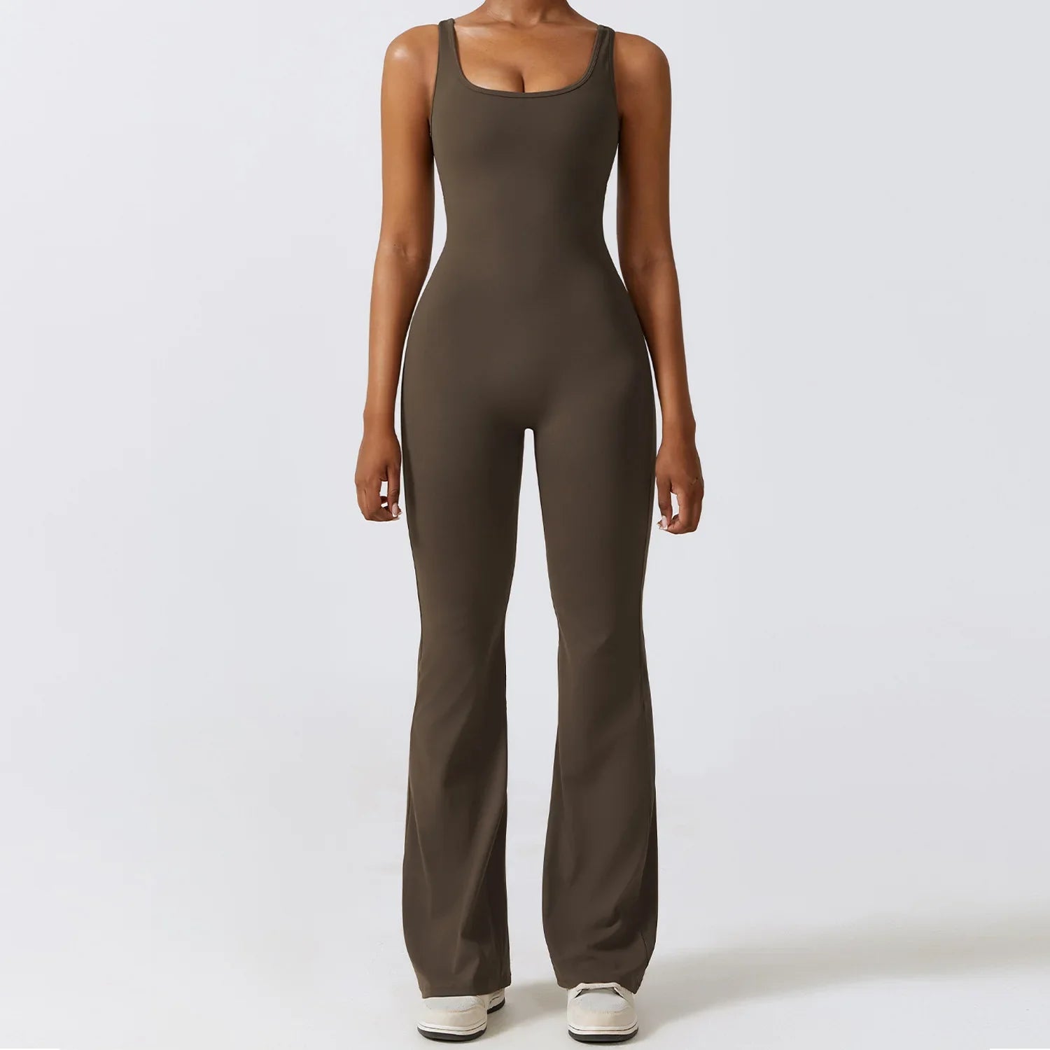 Open Back Yoga Jumpsuit- Tess