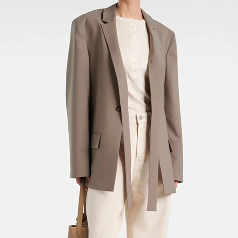 Savanna Lace-Up Blazer