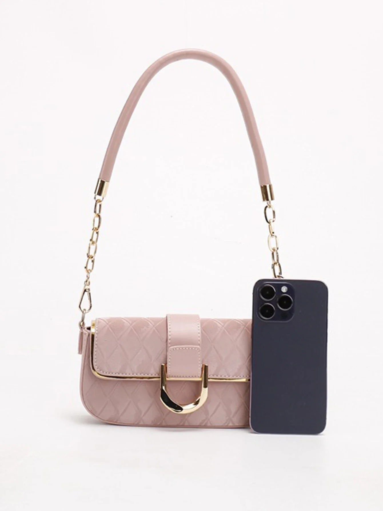 Square elegant shoulder bag- Daniella