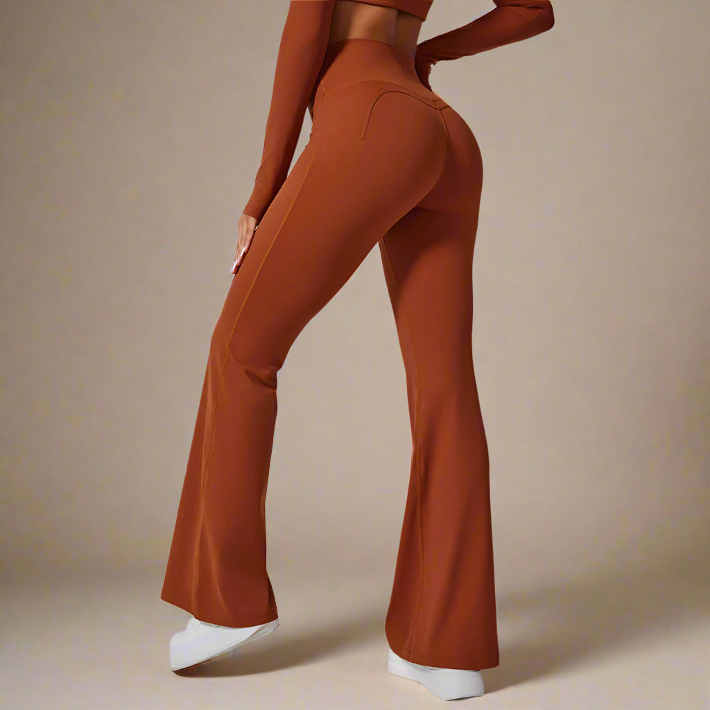 Blush Power Flare Pants