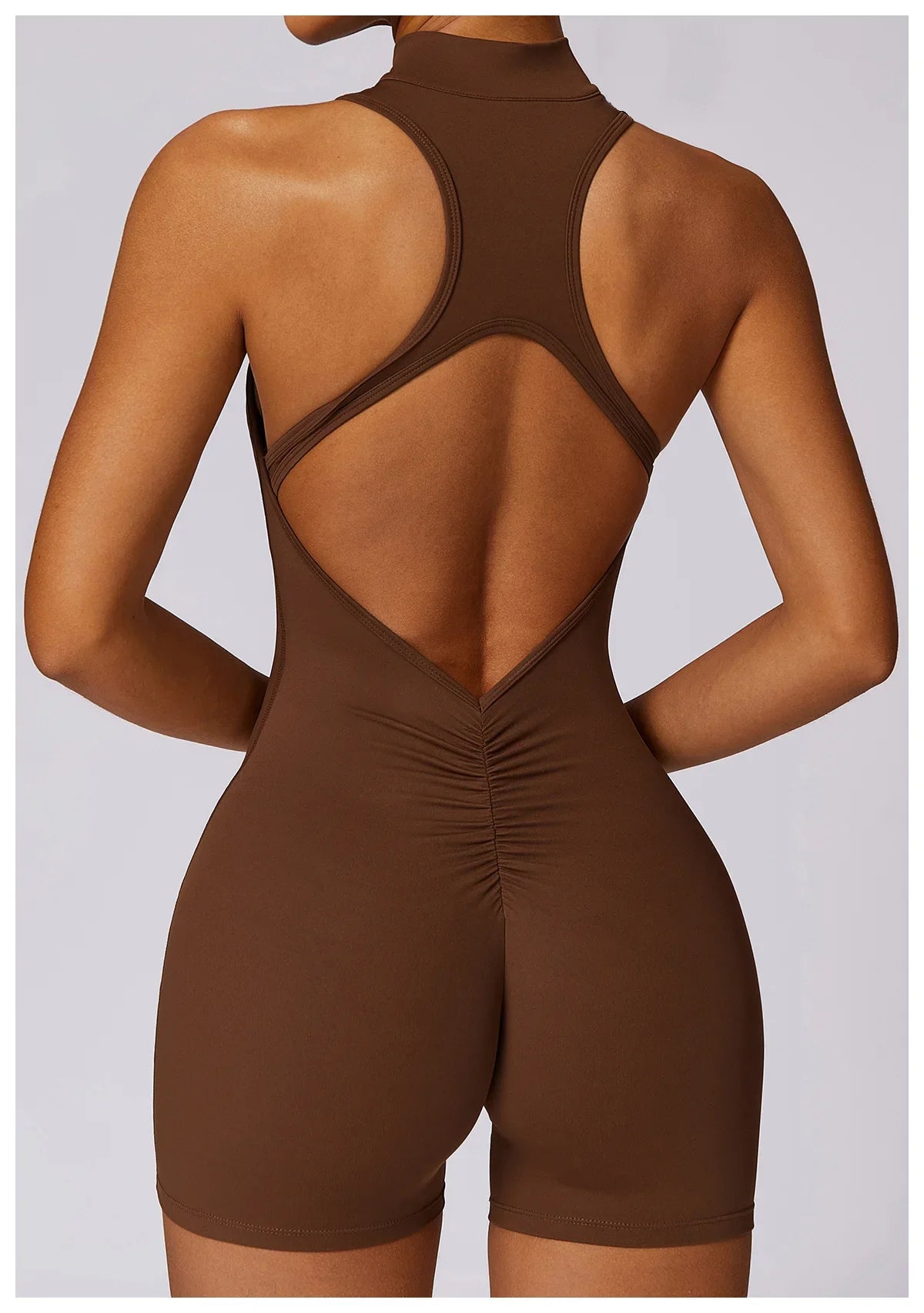 Open Back Yoga Jumpsuit -  Cali