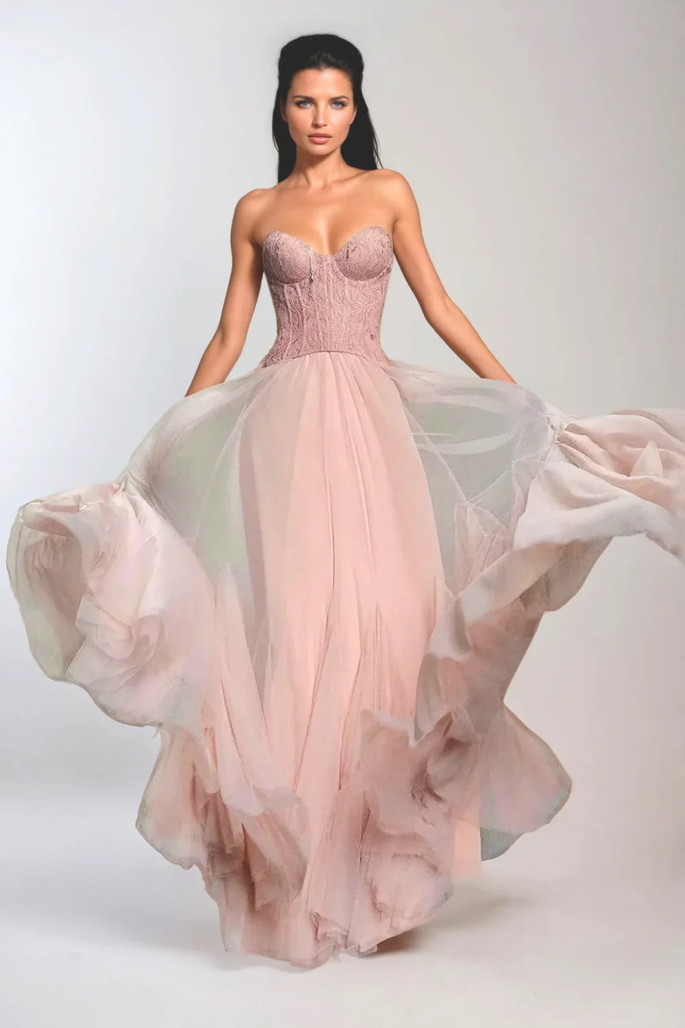 Amalfi Sunset Gown