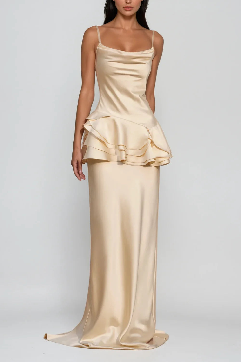Maravella Ruffle Luxe Gown
