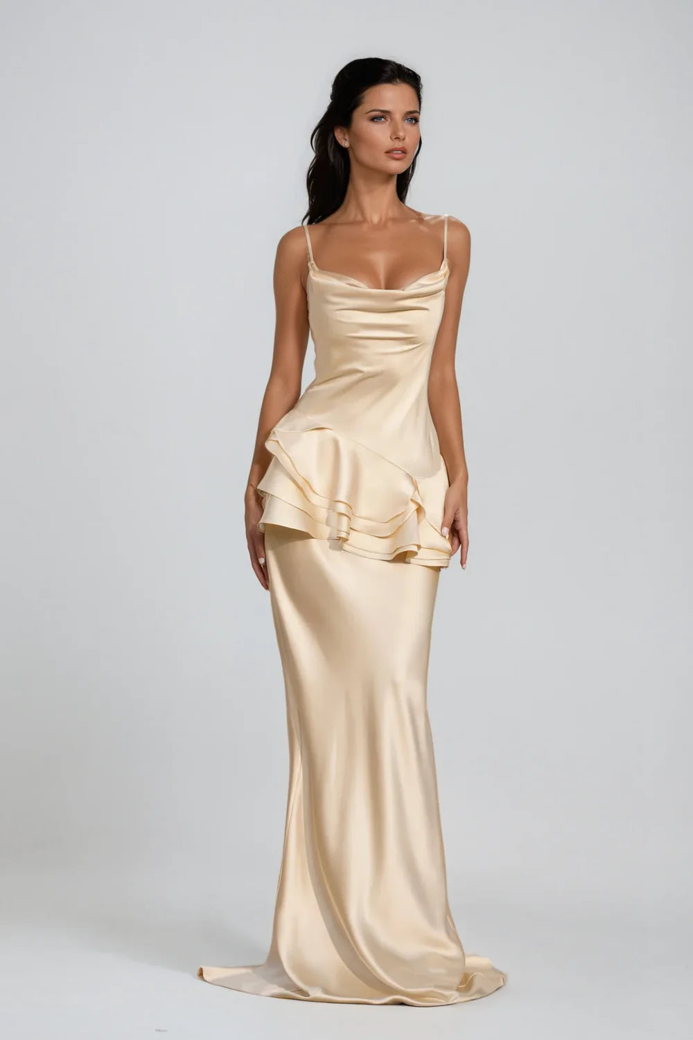 Maravella Ruffle Luxe Gown