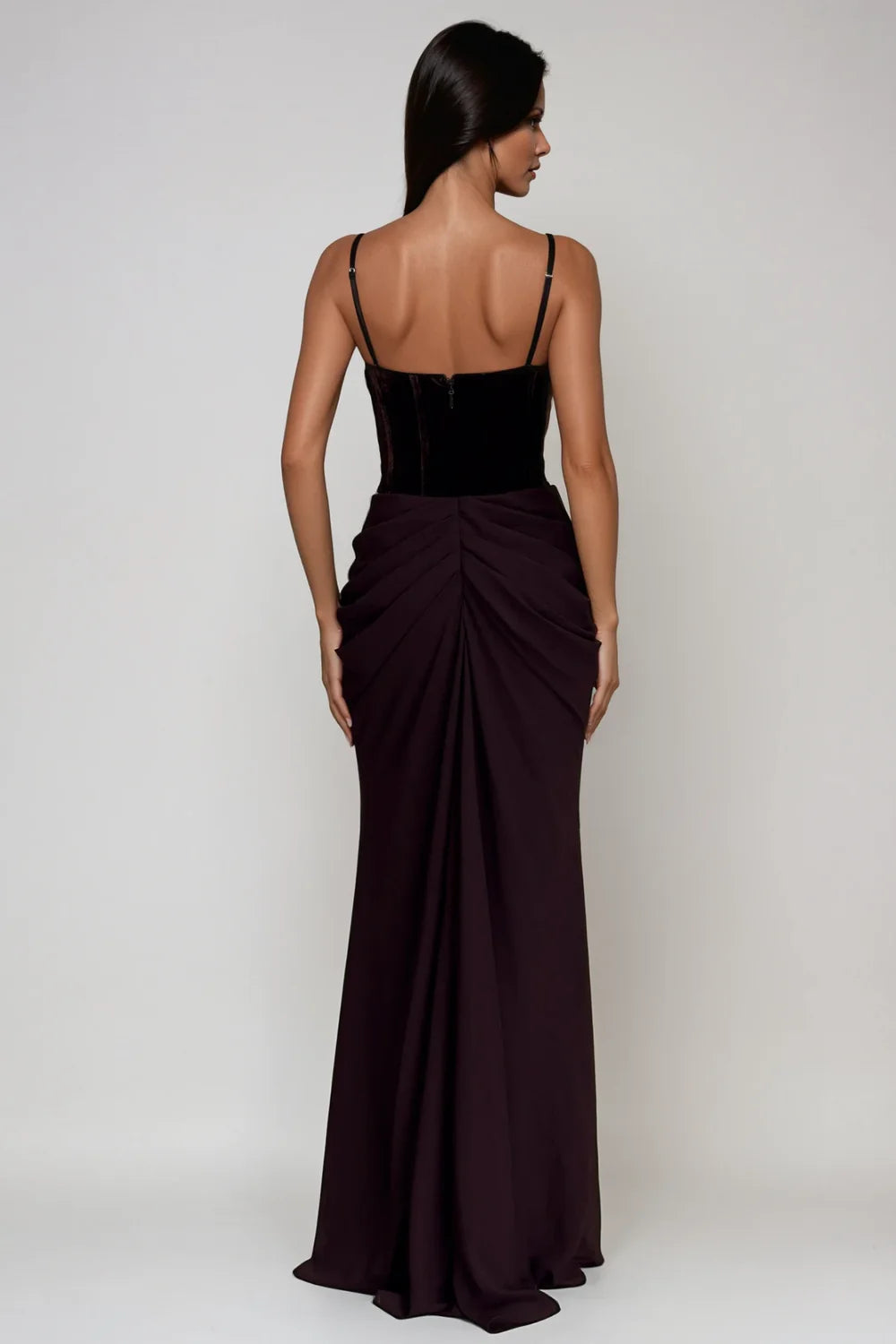 Vienna Velvet Corset Gown