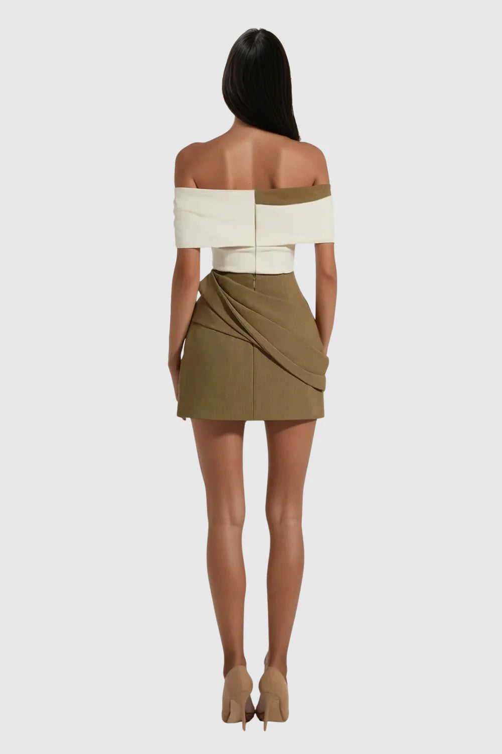 Sienna Contrast Waist Mini